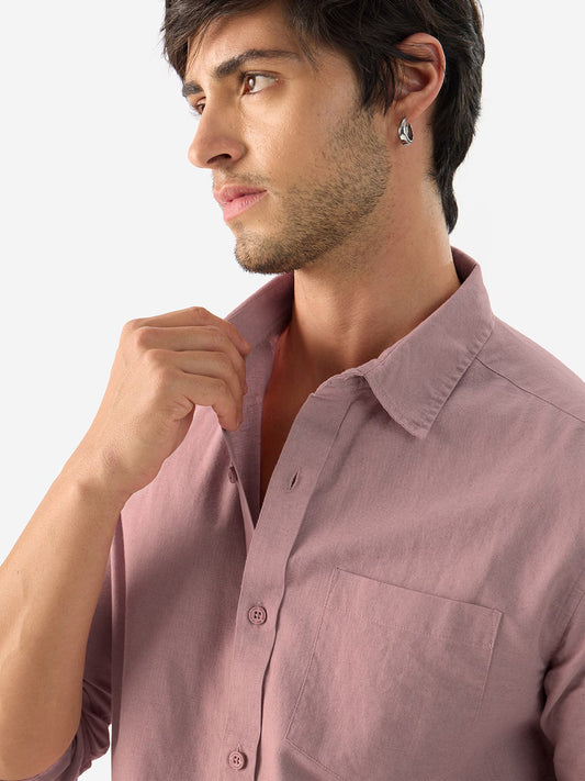 Cotton Linen: Soft Pink