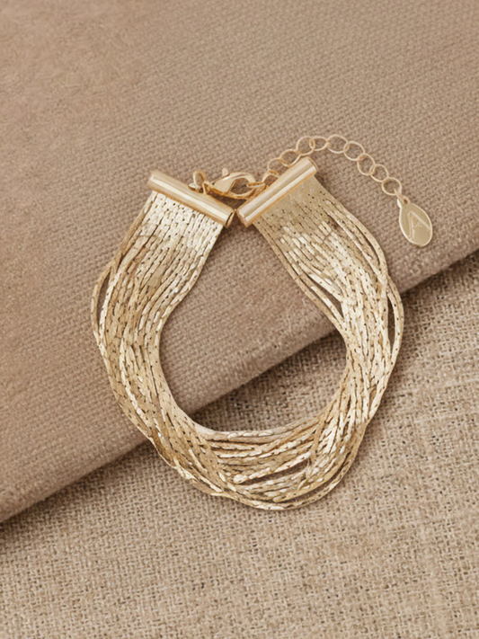 Slinky Multi Chain Bracelet